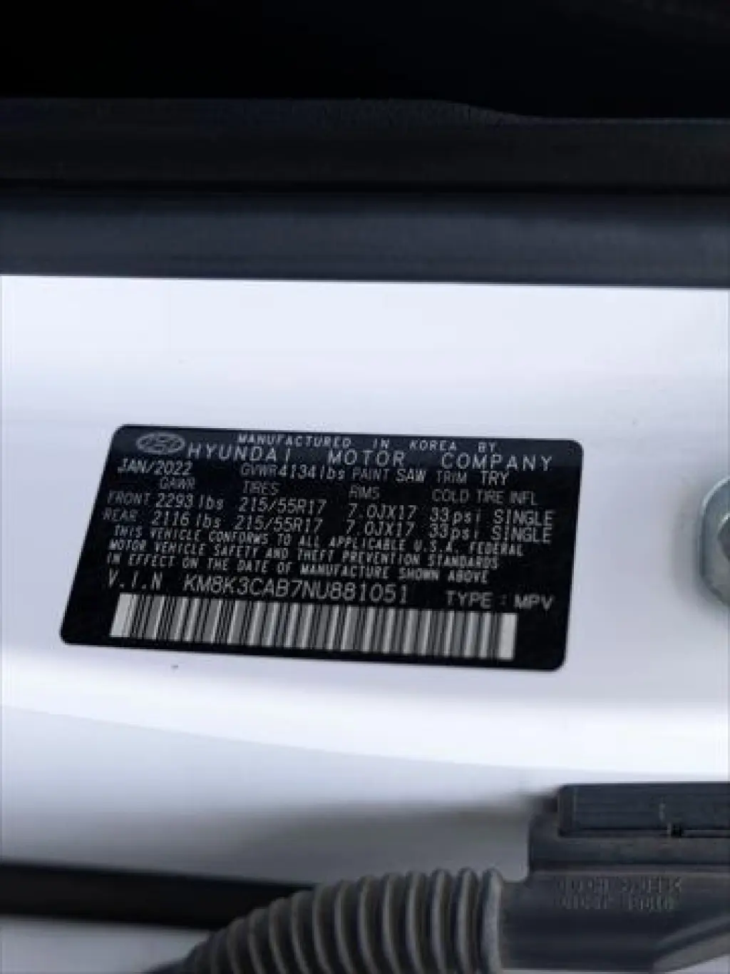 Hyundai KONA 2022 AWD SEL 4dr Crossover