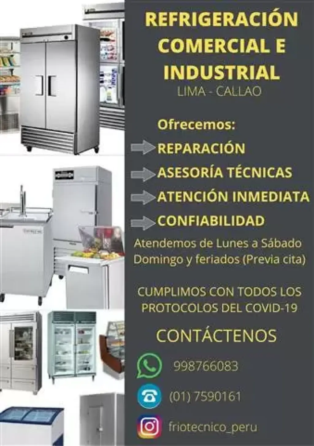 TÉCNICOS DE CONGELADORAS-SURCO