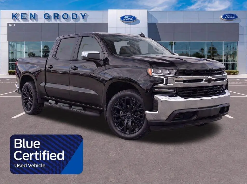 Chevrolet Silverado 1500 2020 4x2 LT 4dr Double Cab con 6.6 pies de ancho.