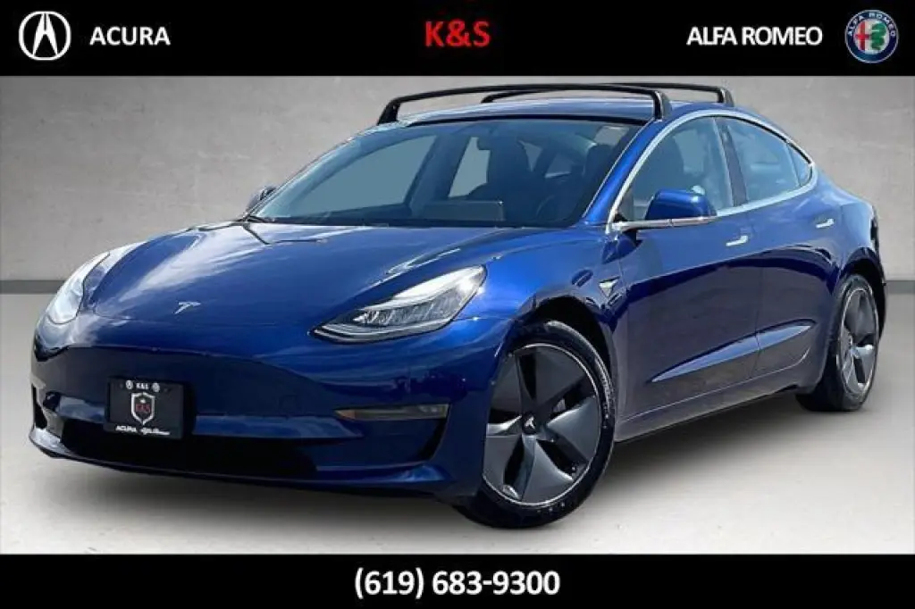 Tesla Model 3 2019 Rango Estándar Plus 4p Fastback