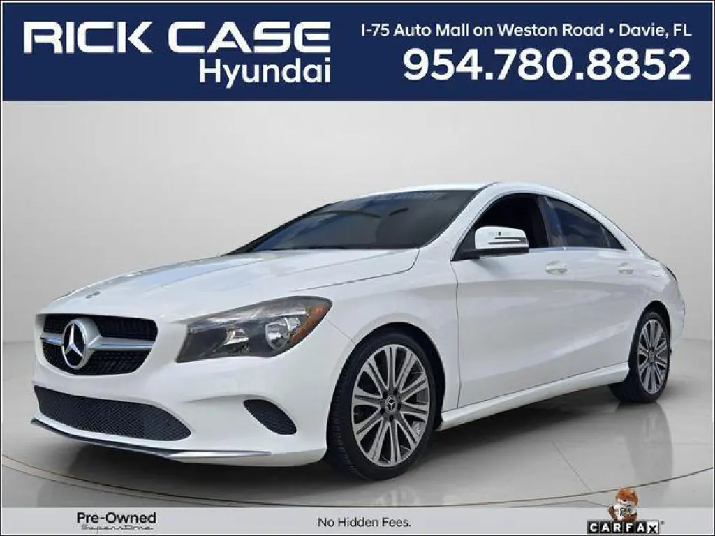 Mercedes-Benz CLA 2018 CLA 250 4dr Coupe