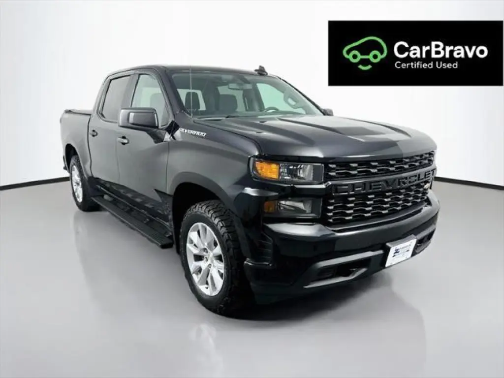 Chevrolet Silverado 1500 2020 4x4 Custom 4p Caba Tripulación 5.8 pies SB
