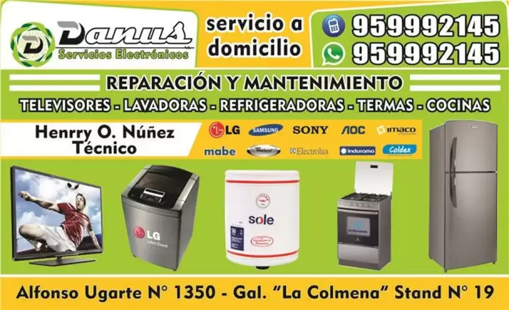 TECNICO DE REFRIGERADORAS