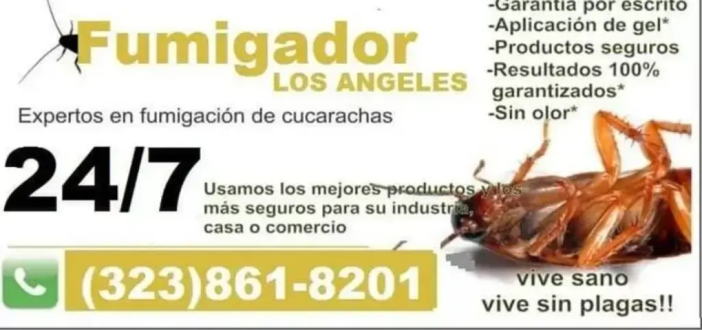 Fumigador-Termitas-Plagas 24hr