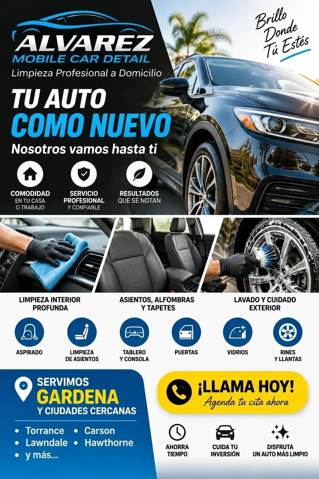 LAVADO Y DETAILING PARA AUTOS