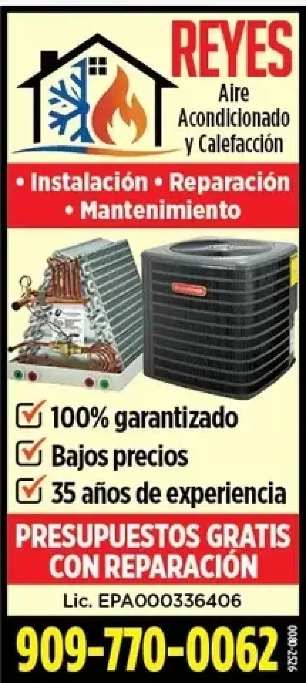 909-770-0062 A/C 🛻🛻🛻