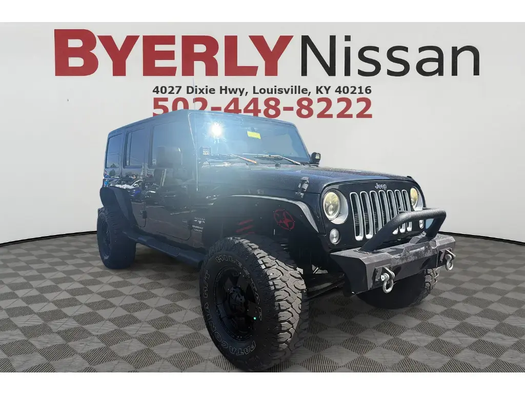 Jeep Wrangler JK Unlimited 2018 4x4 Sahara 4dr SUV