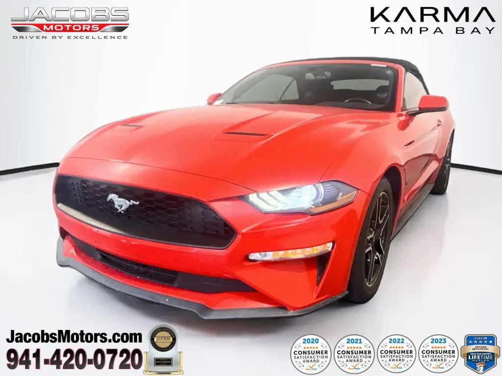 Ford Mustang 2018 EcoBoost Premium 2dr Convertible