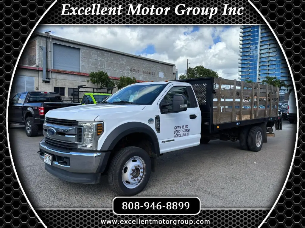 2019 Ford Super Duty F-550 DRW XLT 4WD Reg Cab 145" WB 60" CA