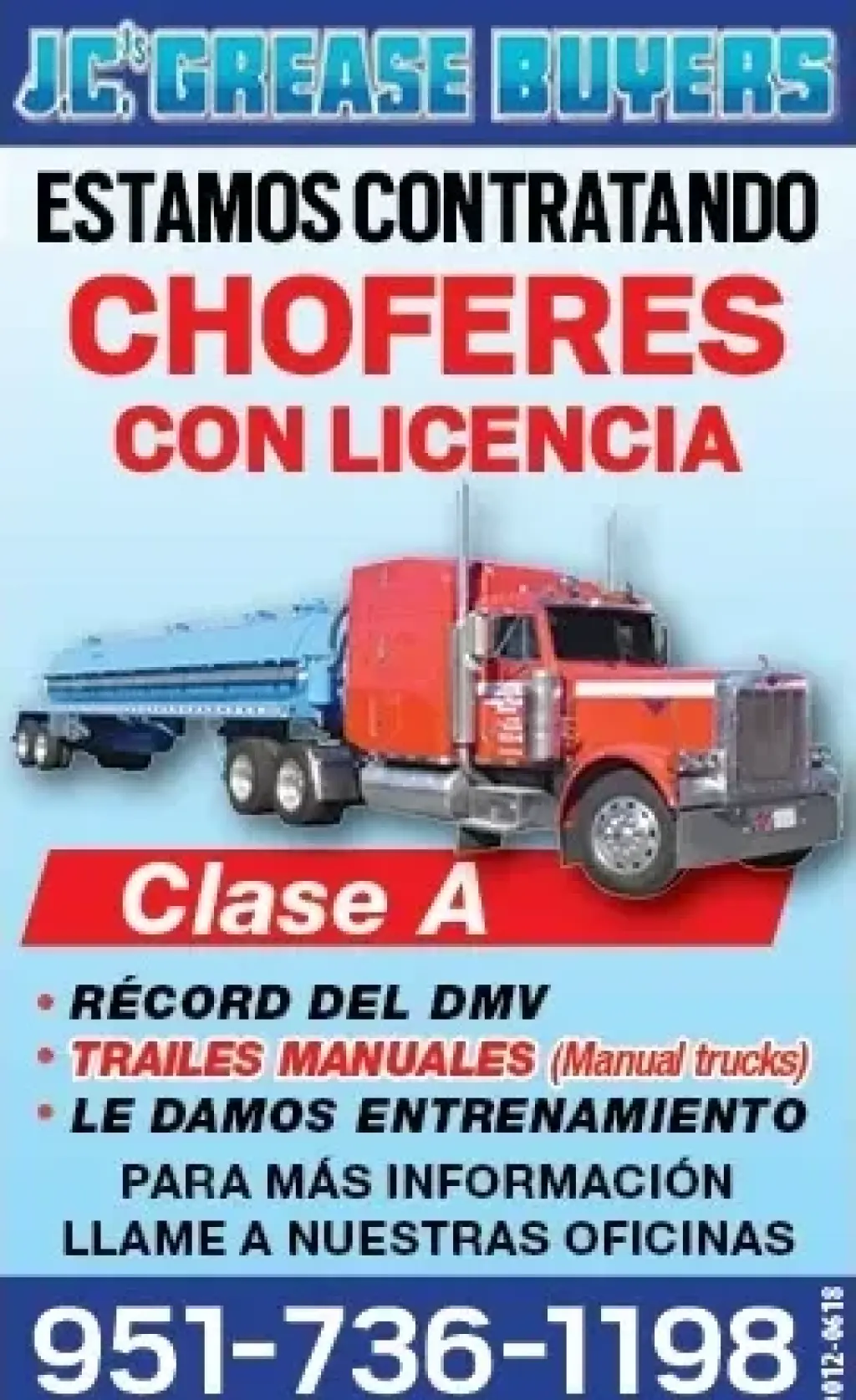 CONTRATANDO 🚚CHOFERES CLASE A 📌TRAILES MANUALES (Manual Trucks)