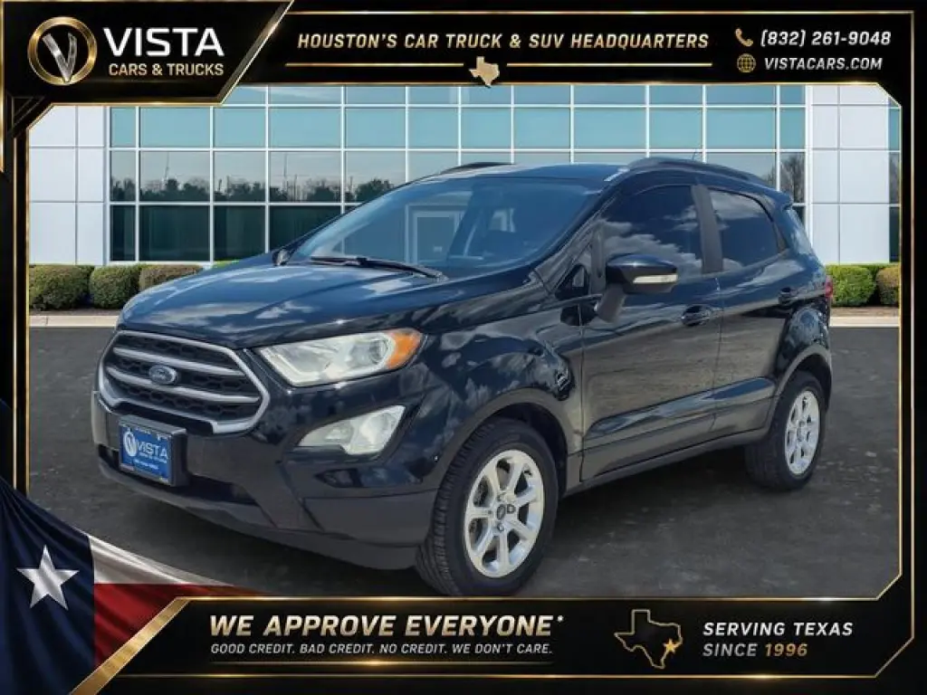 2019 Ford EcoSport SE Houston, Texas Vista Cars and Trucks