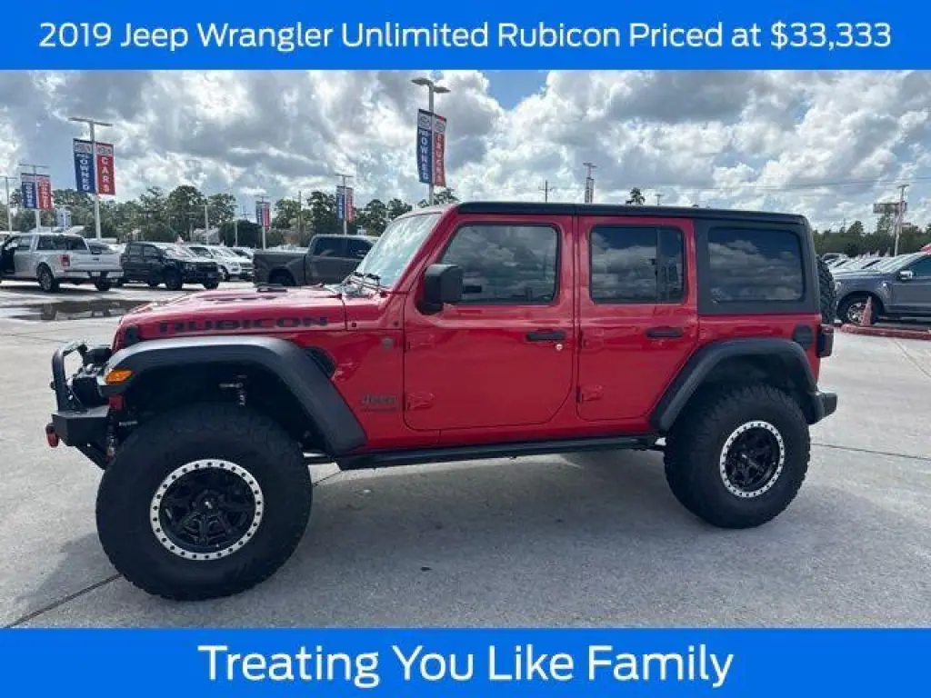Jeep Wrangler Unlimited 2019 4x4 Rubicon 4p SUV