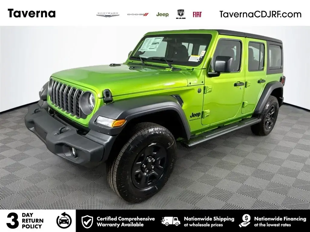Jeep Wrangler 2025 4x4 Sport SUV de 4 puertas