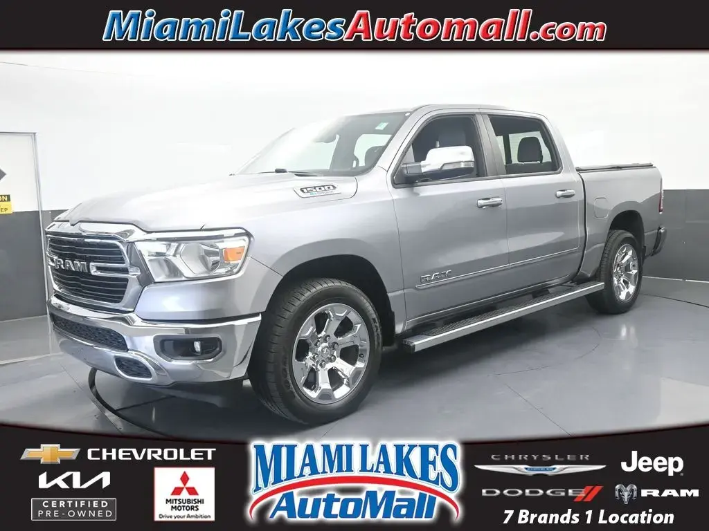 Ram 1500 2021 4x4 Big Horn Cabina Doble 4p Caja de 5.6 pies Pickup