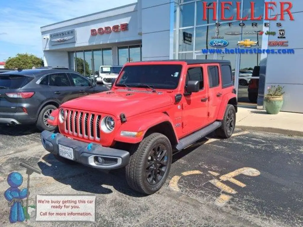 Jeep Wrangler Unlimited 2022 4x4 Sahara 4xe SUV de 4 puertas
