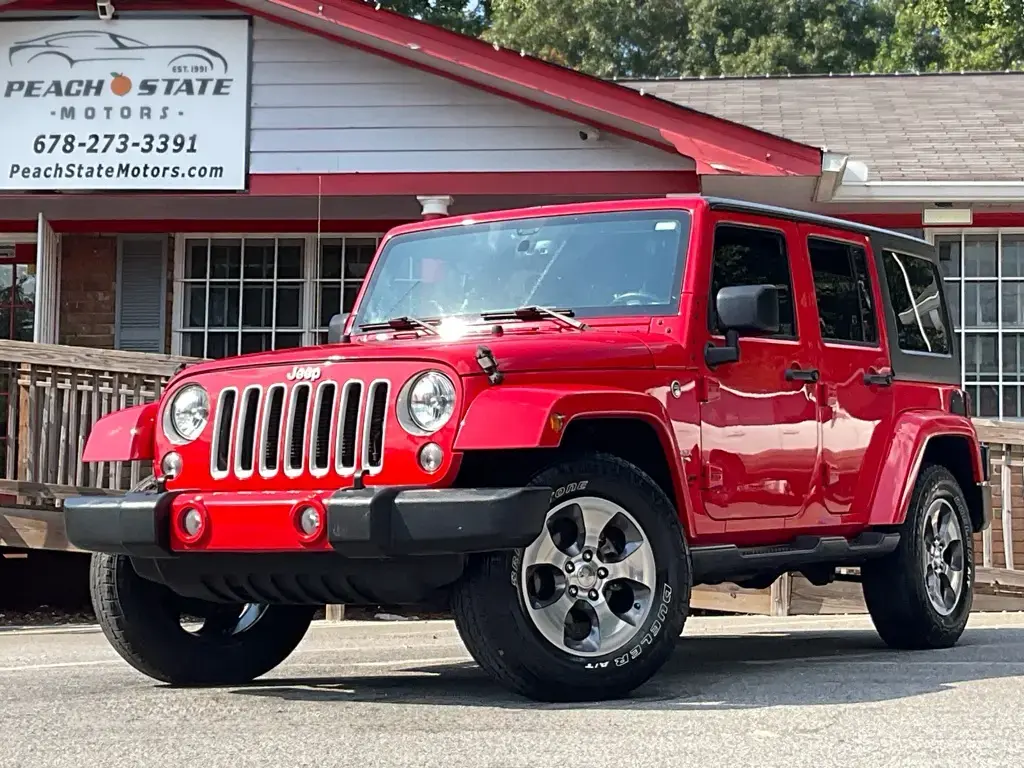 Jeep Wrangler Unlimited 2016 4x4 Sahara 75th Anniversary SUV de 4 puertas