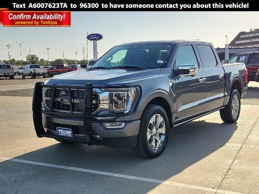 Ford F-150 2023 4x4 Platinum 4dr SuperCrew 5.5 ft. SB