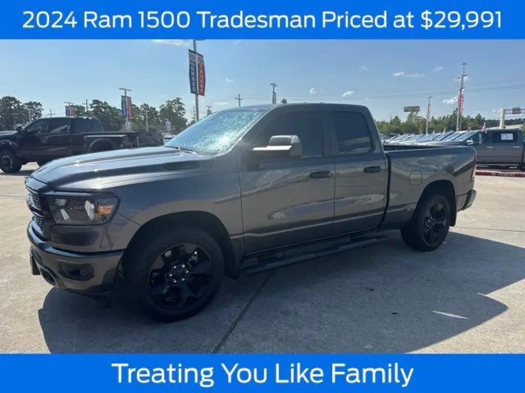 Ram 1500 2024 4x2 Tradesman 4dr Quad Cab 6.4 ft. SB Pickup