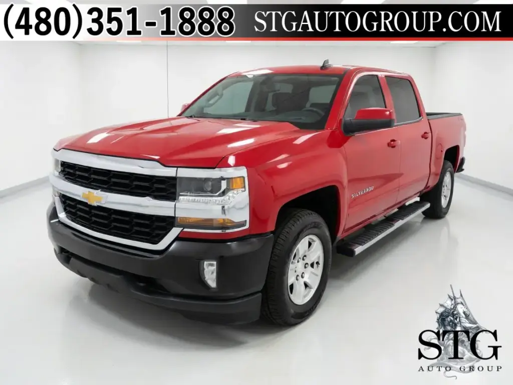 Chevrolet Silverado 1500 2018 4x4 LT 4p Puerta trasera Cabina de Tripulación 5.8 ft. CB