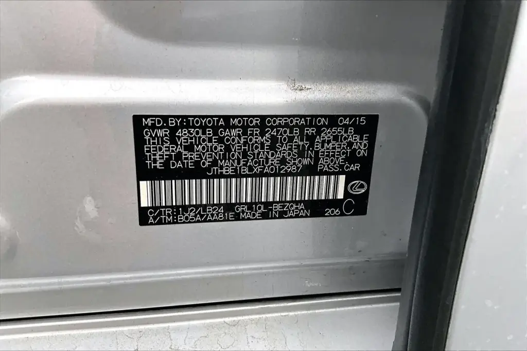 Lexus GS 350 2015 4dr Sedán