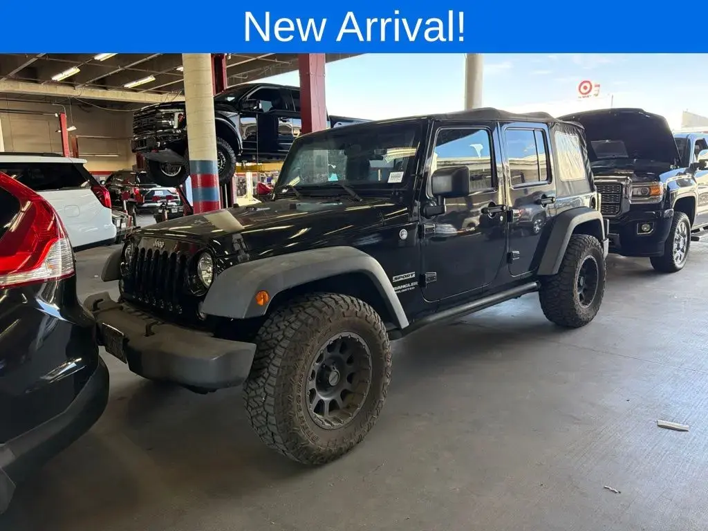 Jeep Wrangler Unlimited 2015 4x4 Sport 4p SUV