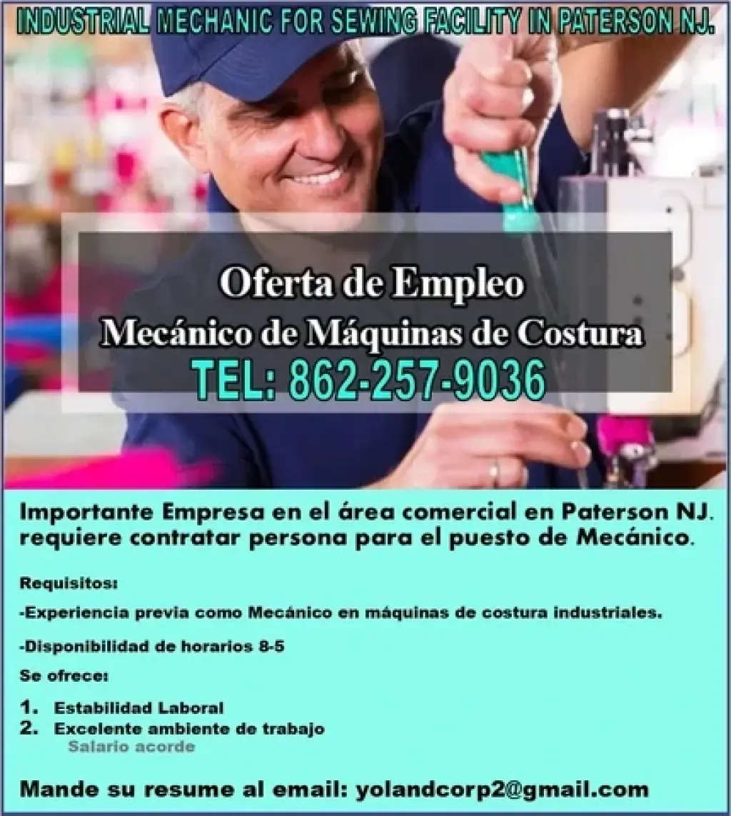 Mecanico maquinas Industriales