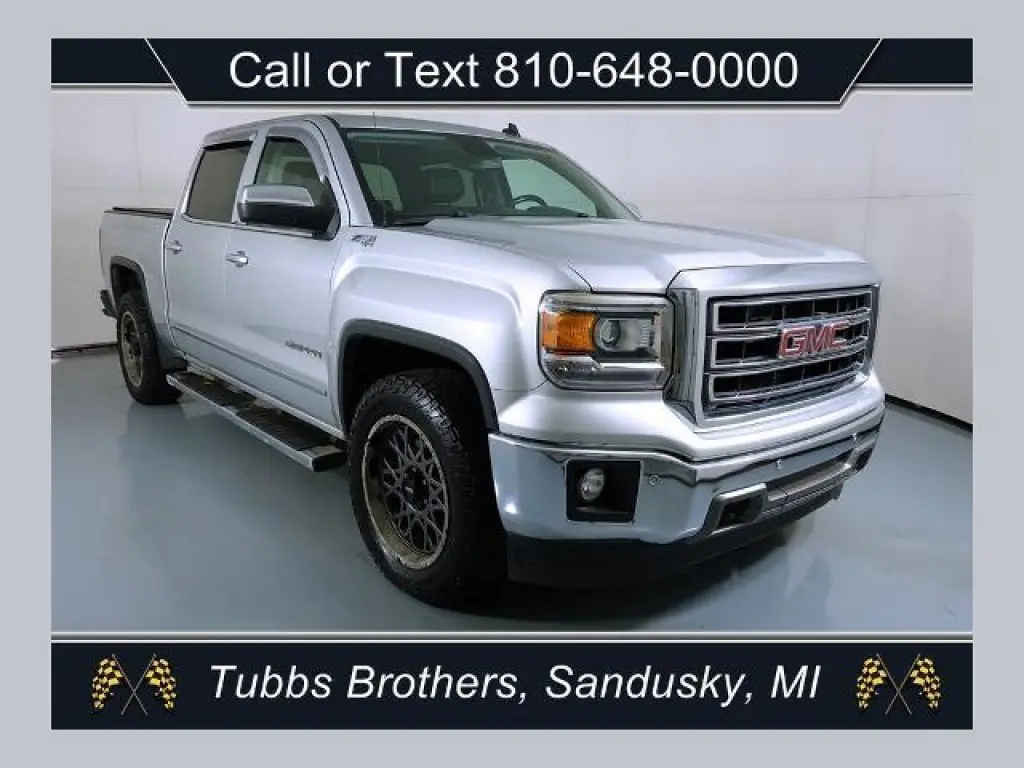 GMC Sierra 1500 2014 4x4 SLT 4dr Cabina de Tripulacion de 5 pasajeros 5.8 ft. SB