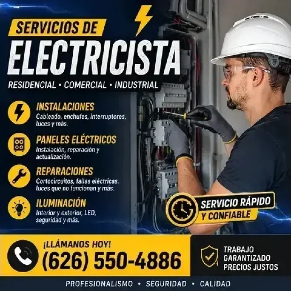 ⚡ ELECTRICISTA GENERAL ⚡