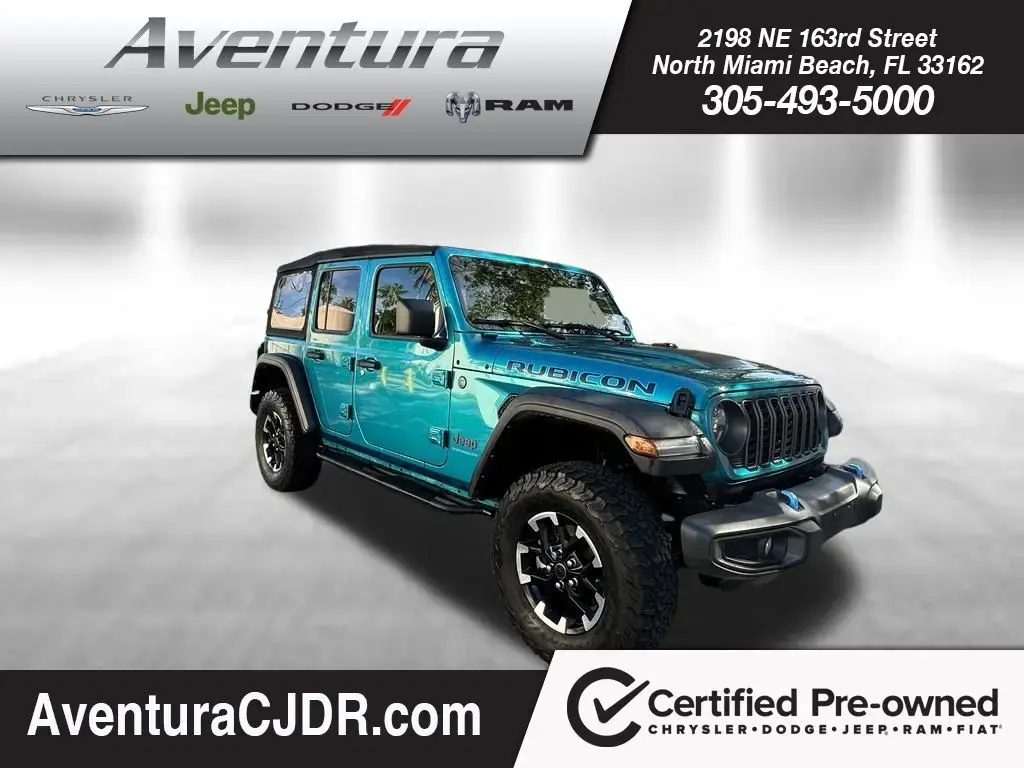 Jeep Wrangler 2024 4x4 Rubicon 4xe 4p SUV