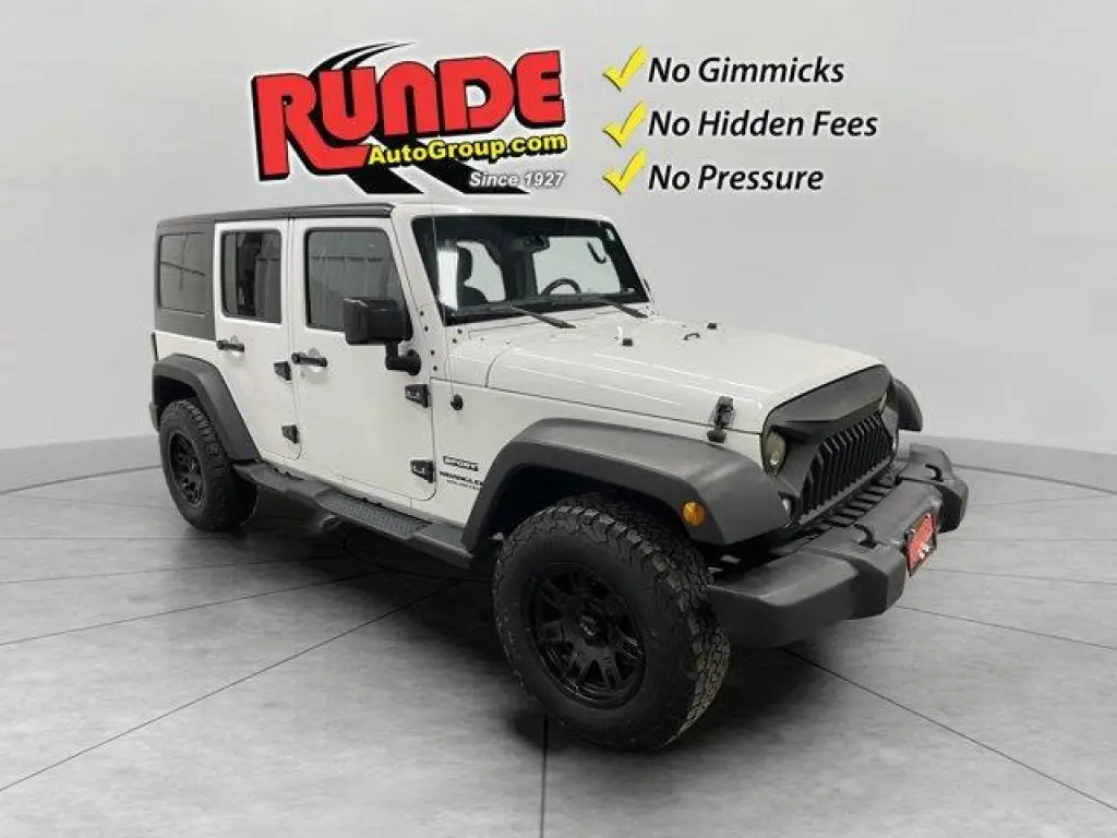 Jeep Wrangler Unlimited 2017 4x4 Sport SUV de 4 puertas
