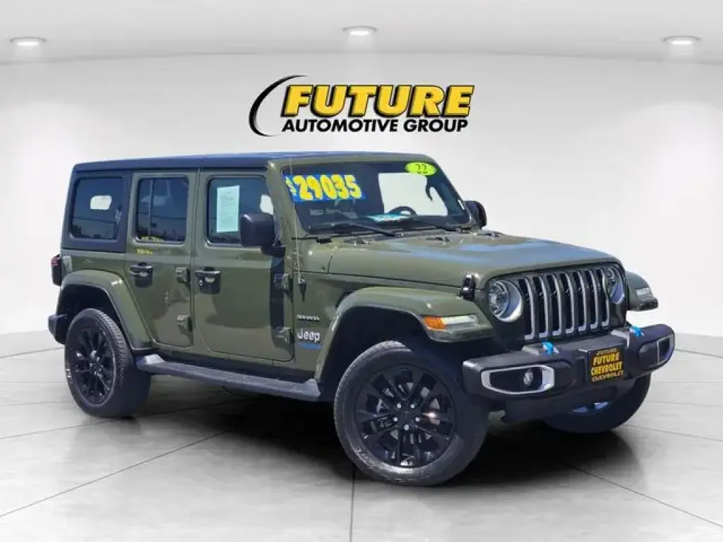 Jeep Wrangler Unlimited 2022 4x4 High Altitude 4xe 4dr SUV