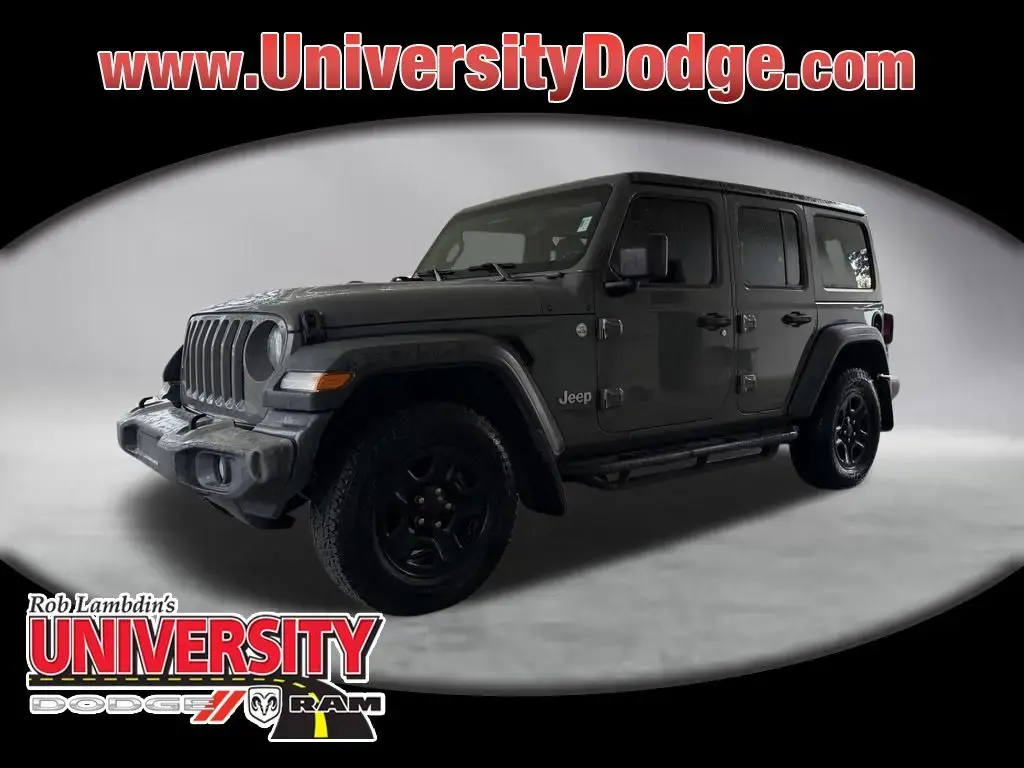 Jeep Wrangler Unlimited 2019 4x4 Sport 4p SUV