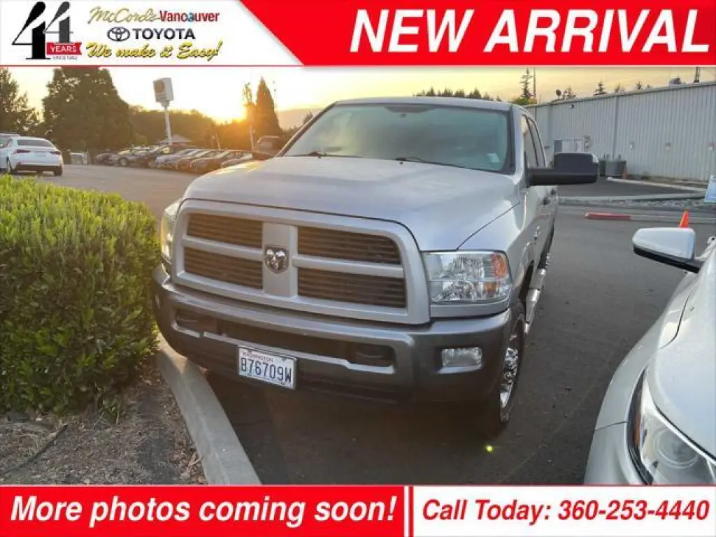 Ram 2500 2012 4x4 SLT 4dr Crew Cab 6.3 ft. SB Pickup