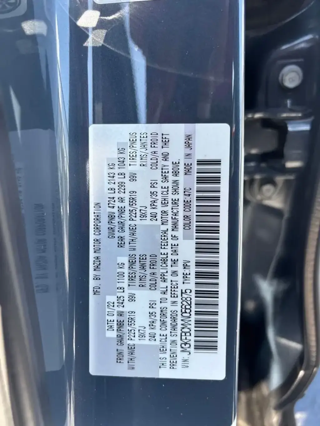 Mazda CX-5 2022 AWD 2.5 S Carbon Edition 4dr SUV