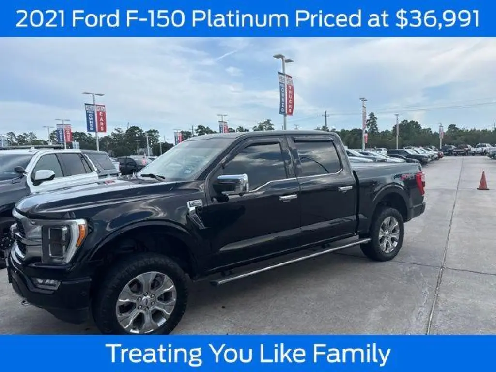 Ford F-150 2021 4x4 Platinum 4dr SuperCrew 5.5 ft. SB