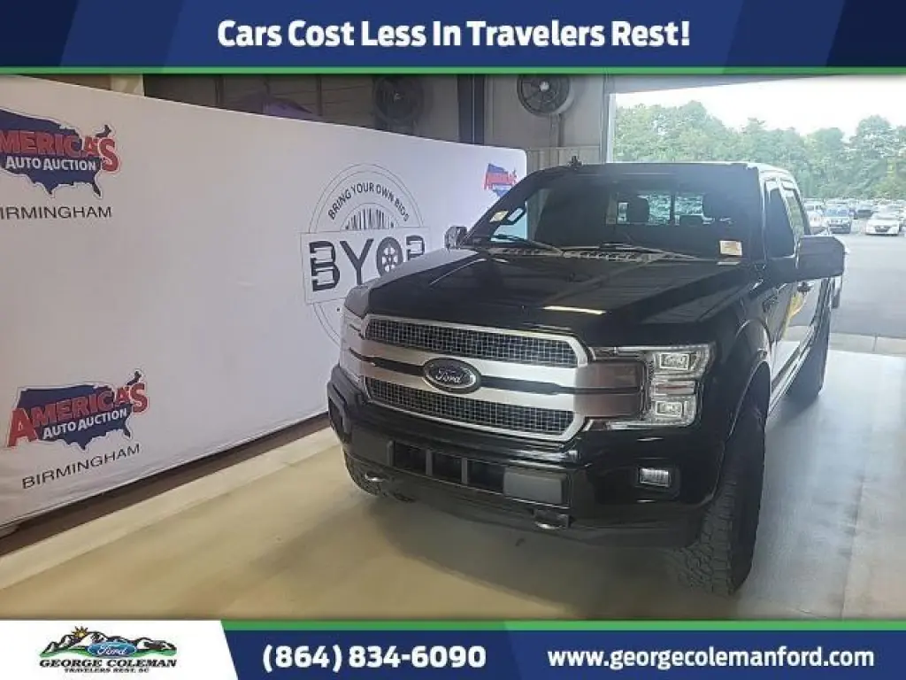 Ford F-150 2018 4x4 Platinum 4dr SuperCrew 5.5 ft. SB