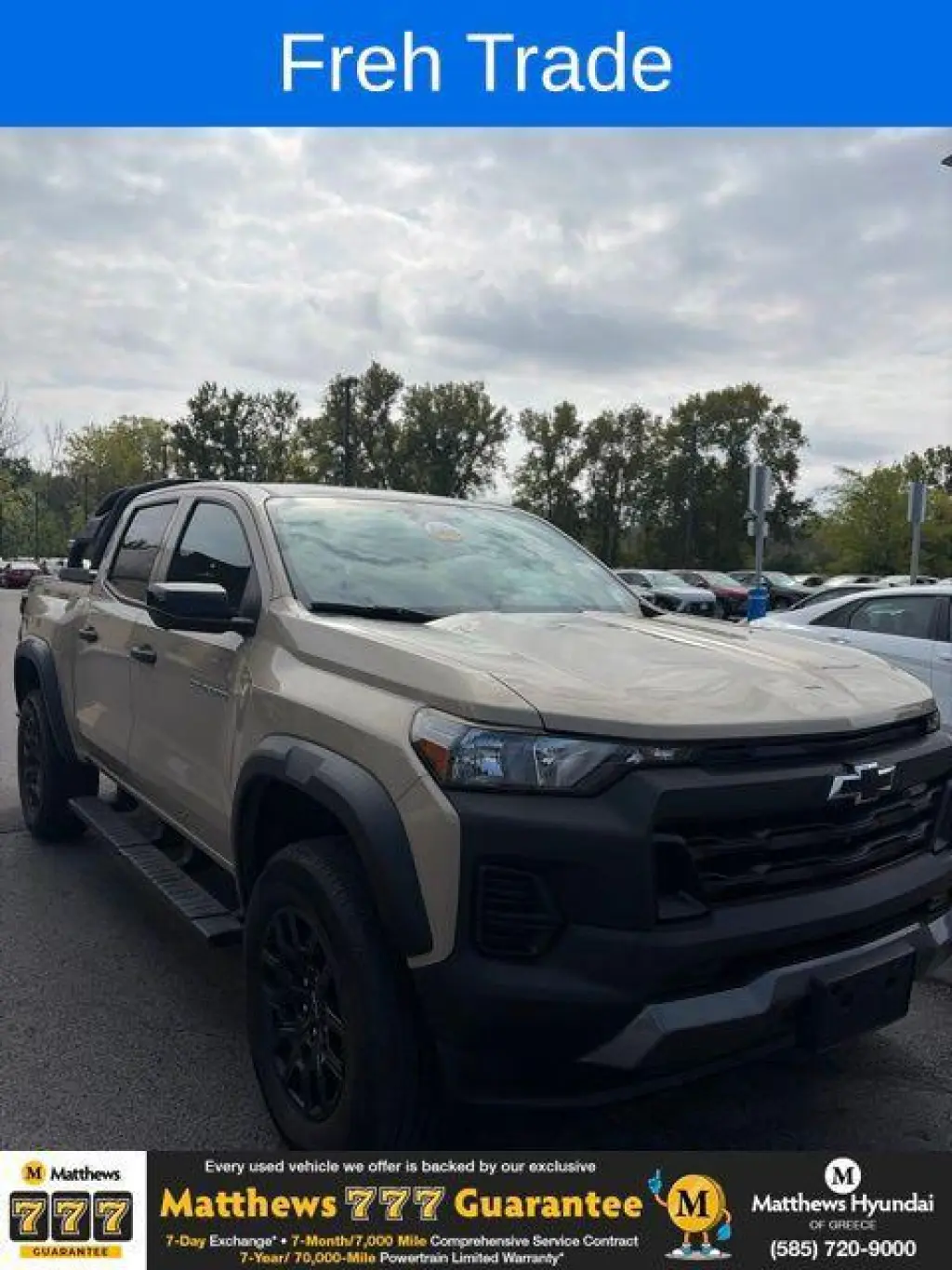 Chevrolet Colorado 2023 4x4 Trail Boss 4dr Crew Cab 5 ft. SB