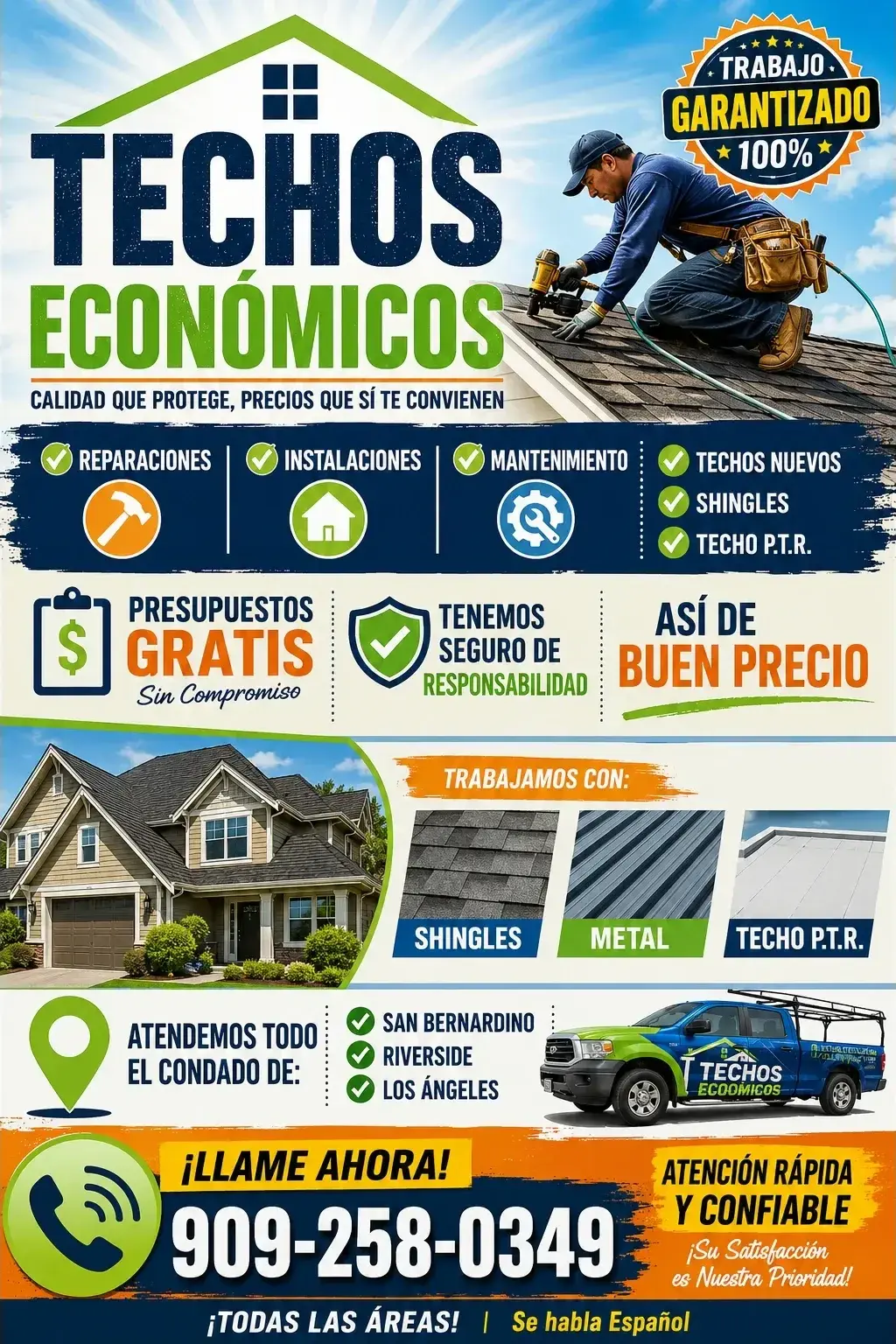 🏠 ¡TECHOS ECONÓMICOS!