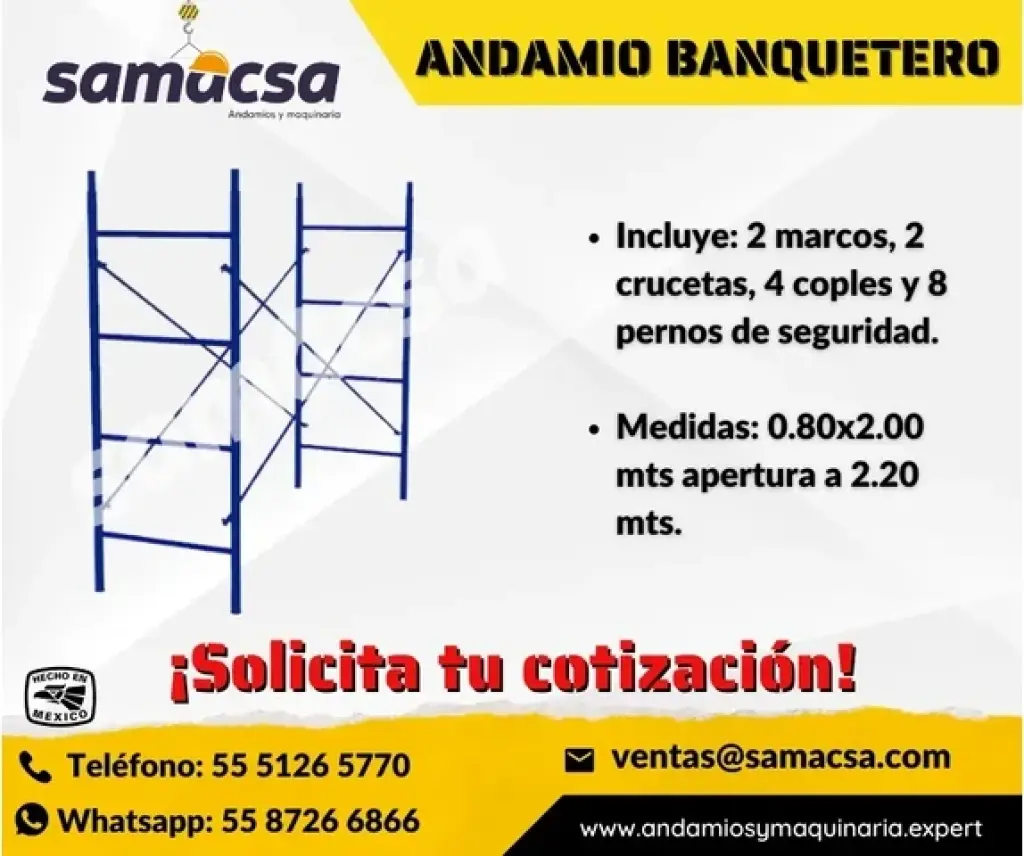 Andamio para Espacios Reducido