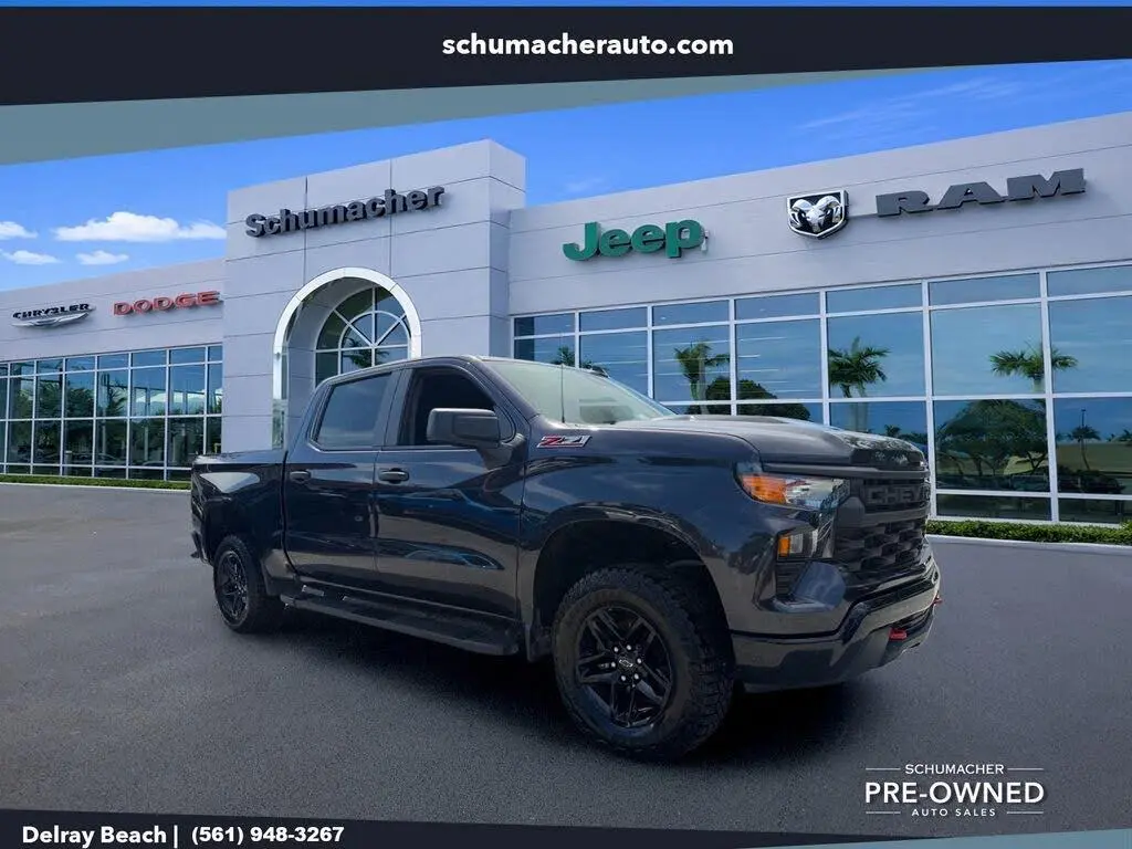 Chevrolet Silverado 1500 2024 4x4 Custom Trail Boss 4dr Crew Cab 5.8 ft. SB