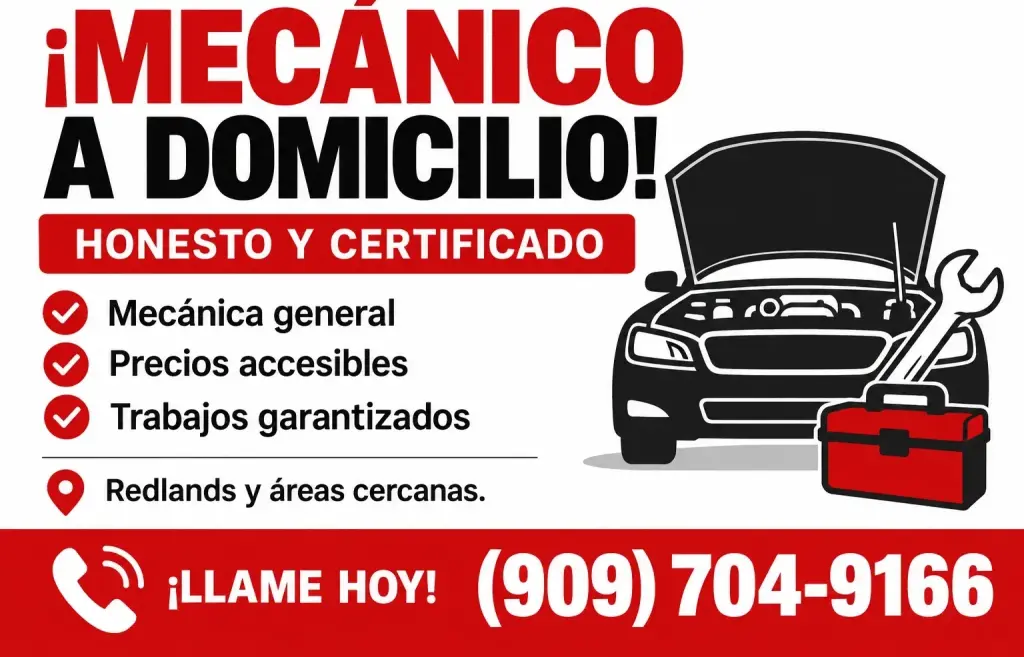 🔧🚗 ¡MECÁNICO A DOMICILIO!!
