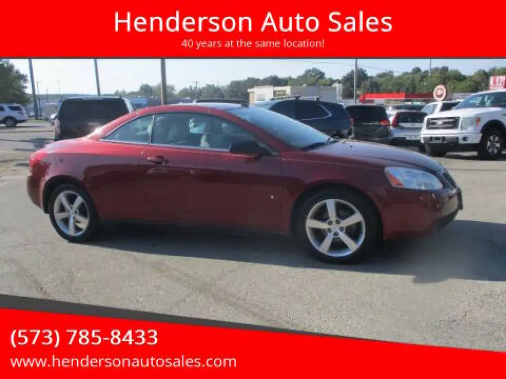 2009 Pontiac G6