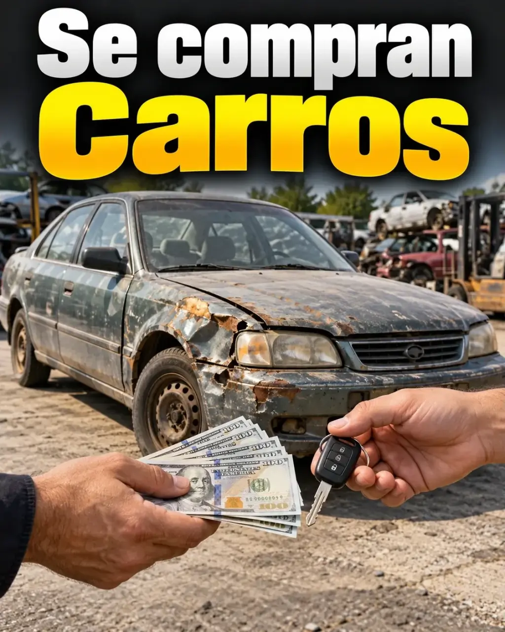 COMPRO CARROS PARA CHATARRA