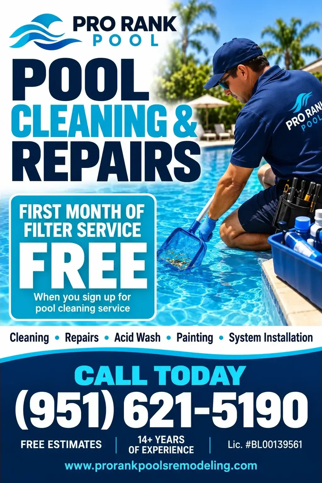 POOL SERVICES IN ILAND EMPIRE!!