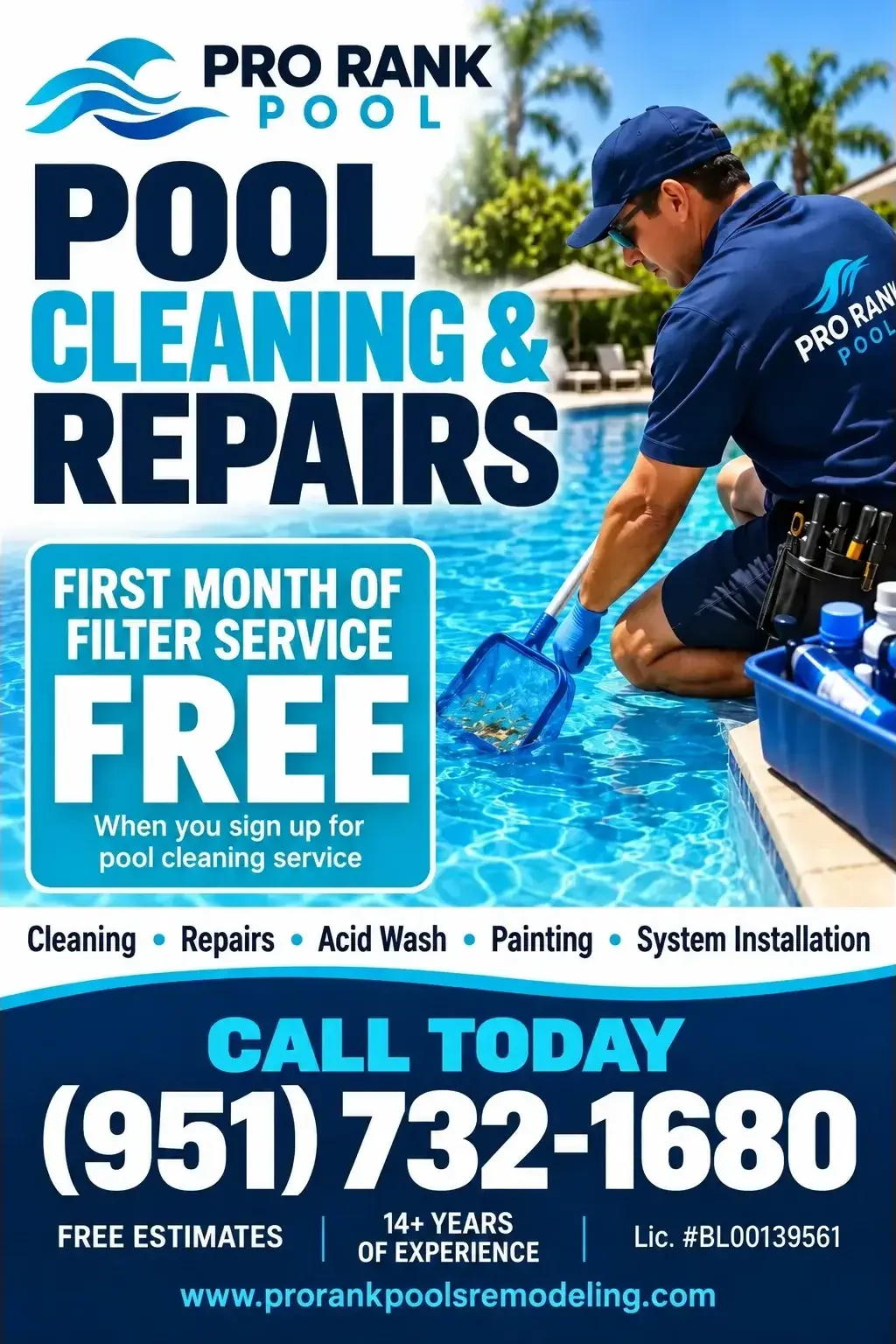 POOL SERVICES IN ILAND EMPIRE!!