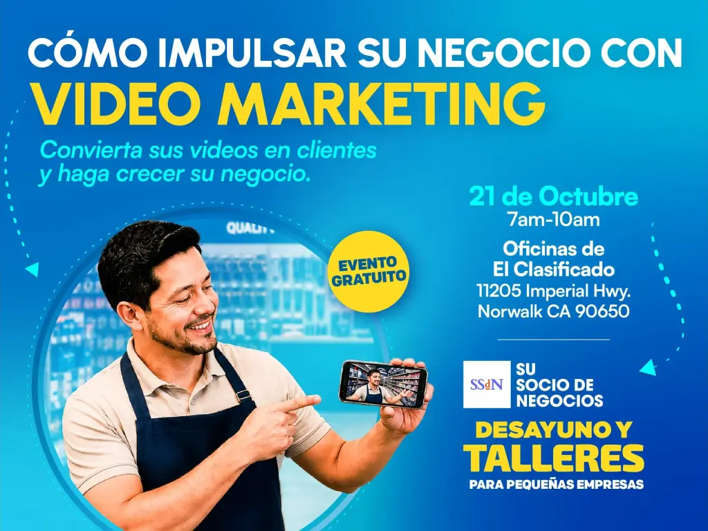 Taller gratuito de videomarketing para pequeños negocios