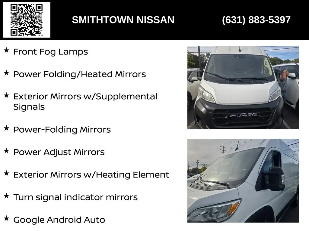 Ram ProMaster 2025 Tradesman 2500 136 WB 3dr High Roof Cargo Van w/o Passenger Seat