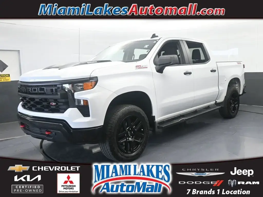 Chevrolet Silverado 1500 2025 4x4 Custom Trail Boss 4dr Crew Cab 5.8 ft. SB