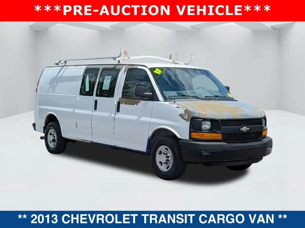 Chevrolet Express 2013 3500 3dr Extended Cargo Van w/ 1WT