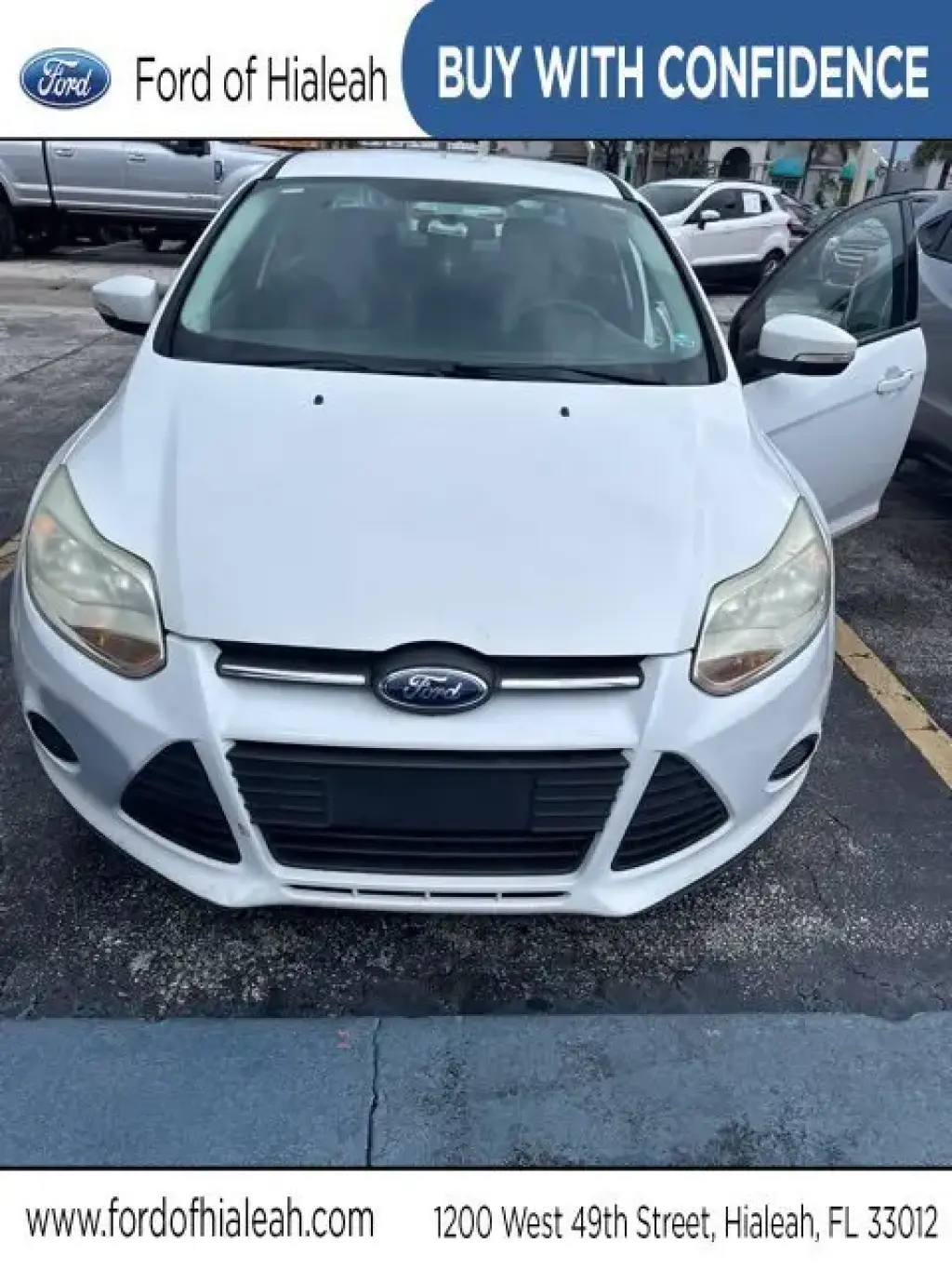 Ford Focus 2013 SE Sedán de 4 puertas